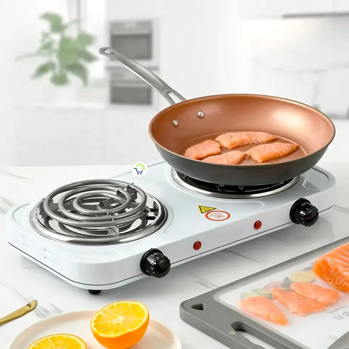 ¡COCINA SIN GAS Y SIN PREOCUPACIONES! ESTUFA ELÉCTRICA DE 2 PUESTOS