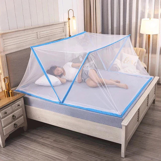 TOLDILLO MOSQUITERO PLEGABLE ULTRASAFE – DUERME SIN PICADURAS TODA LA NOCHE