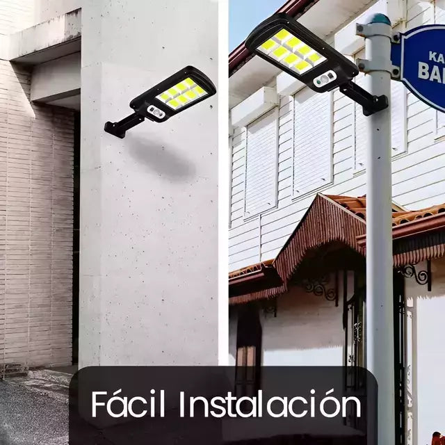LÁMPARA SOLAR ANTI-FACTURAS™ LUZ POTENTE SIN CABLES NI CONSUMO