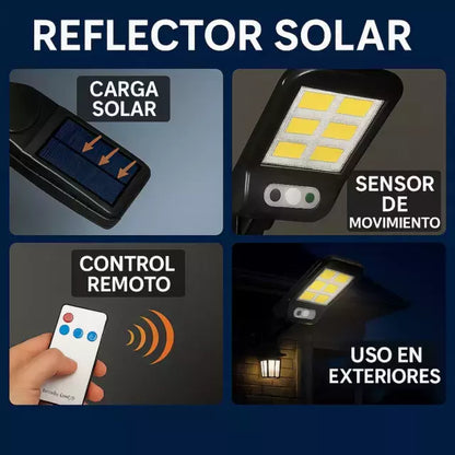 LÁMPARA SOLAR ANTI-FACTURAS™ LUZ POTENTE SIN CABLES NI CONSUMO
